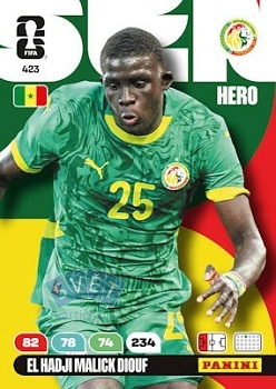 El Hadji Malick Diouf Senegal Panini FIFA World Cup 2026 Adrenalyn XL #423